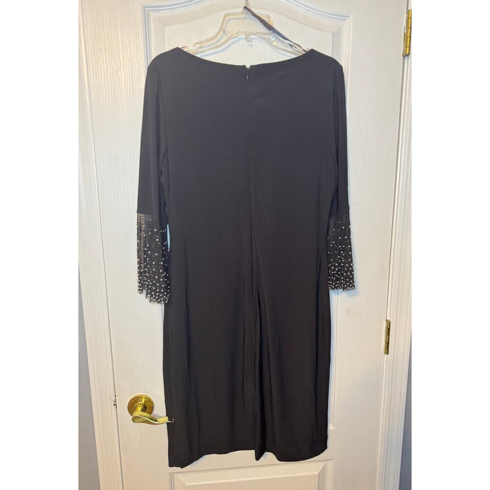 Jackie Jon New York Black Sheath-Size 12 - Picture 2 of 7